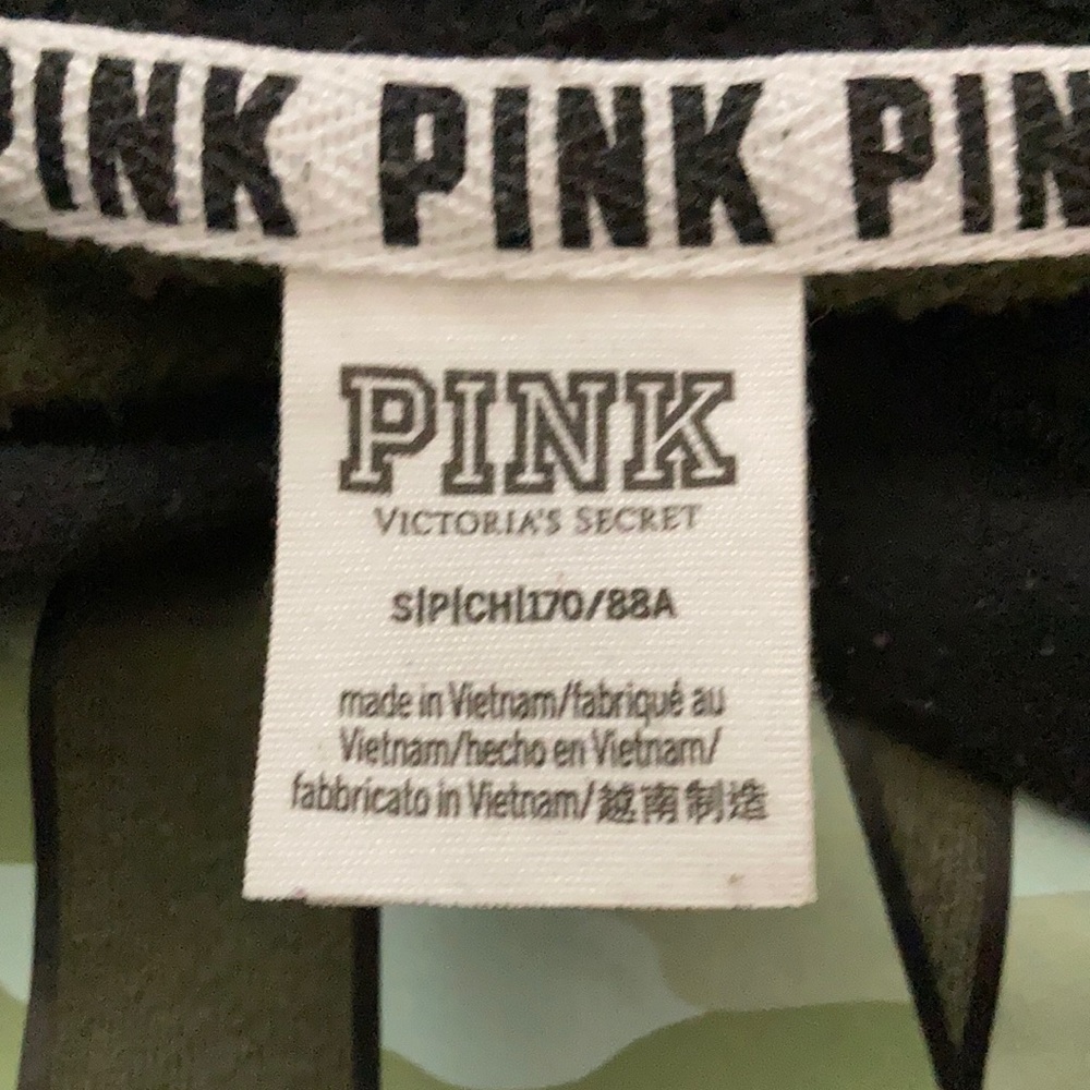 Victoria’s Secret PINK Camo Cropped Hoodie - Picture 2 of 8